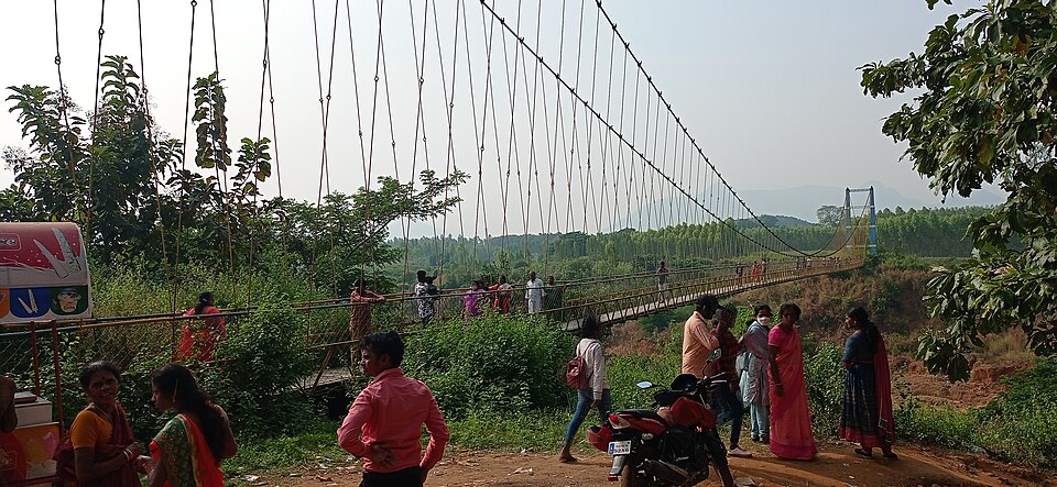 Hanging Bridge over Nagavali
